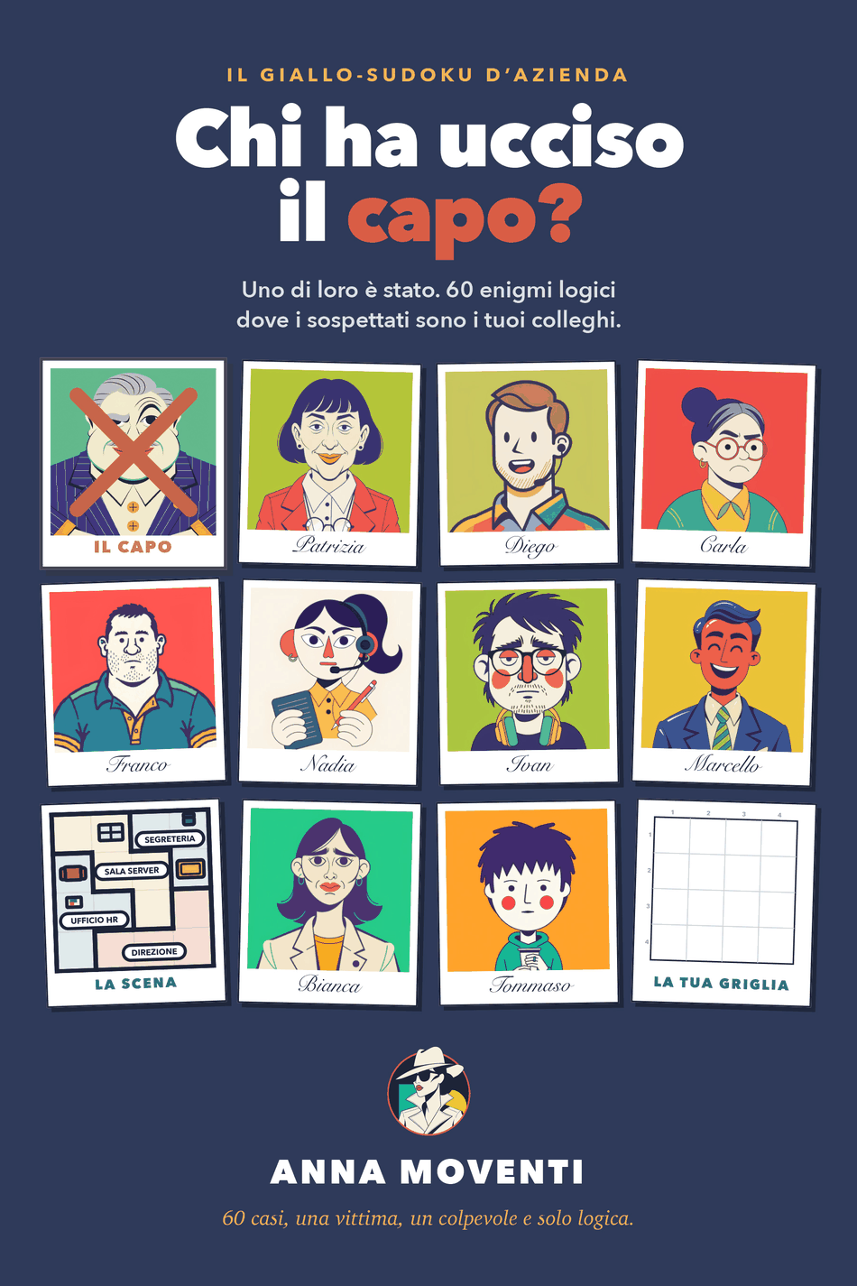Copertina del libro Chi ha ucciso il capo?, di Anna Moventi